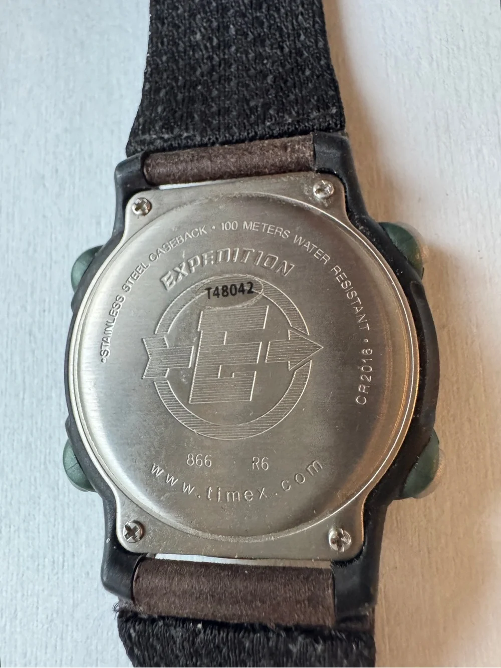 Timex Expedition Digital Watch in Olive Green and Brown